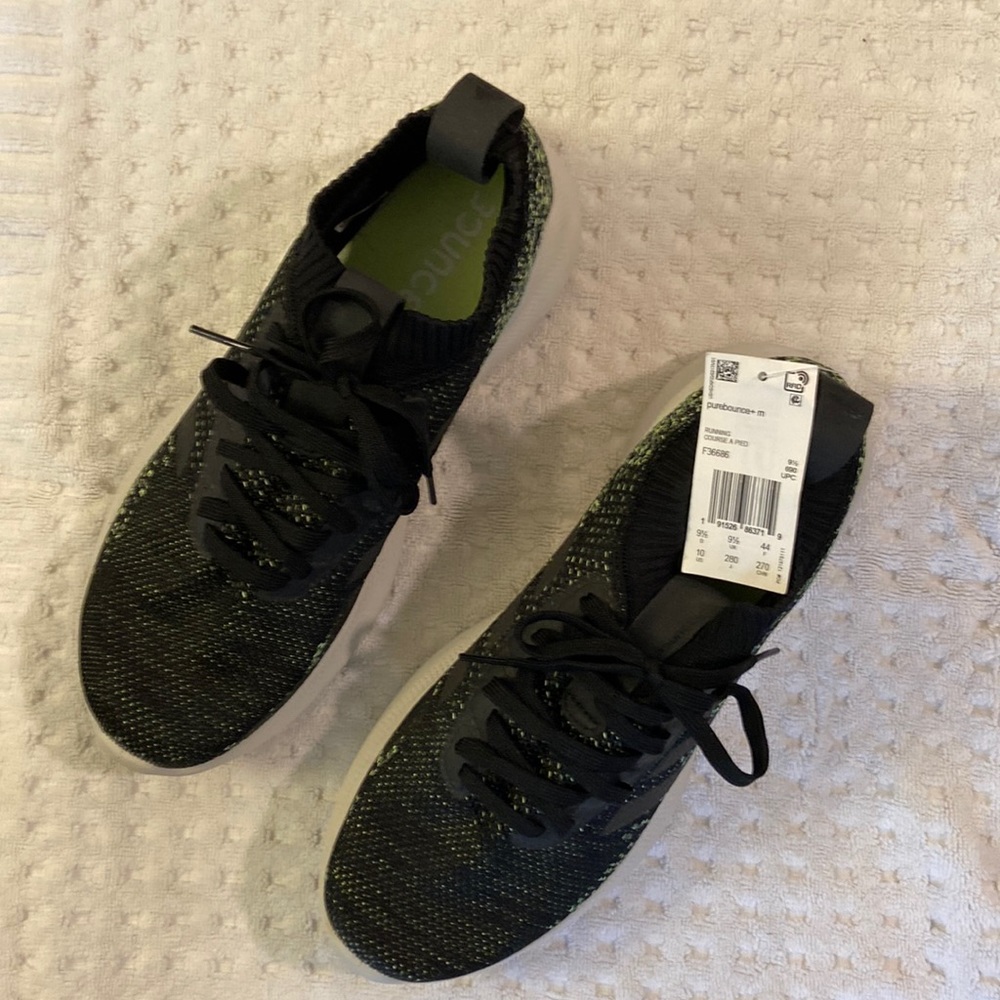 Adidas running shoes, Purebounce+m, size 10US, New with tags.